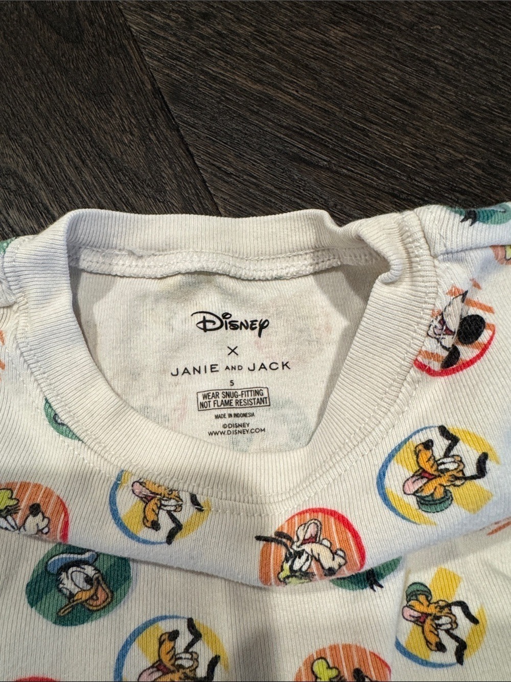 Janie and Jack Disney Mickey Mouse Pajama Set - Picture 2 of 4